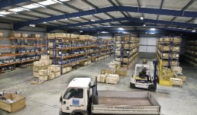 Warehouse and inventory, HSP Tesside